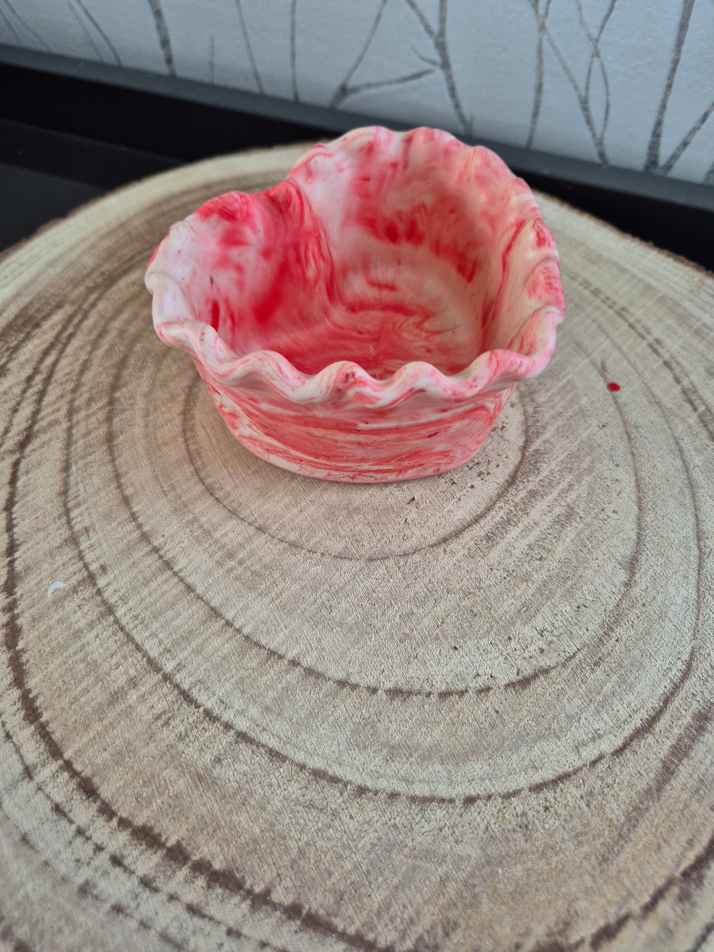 Vide poche cœur 2 rose