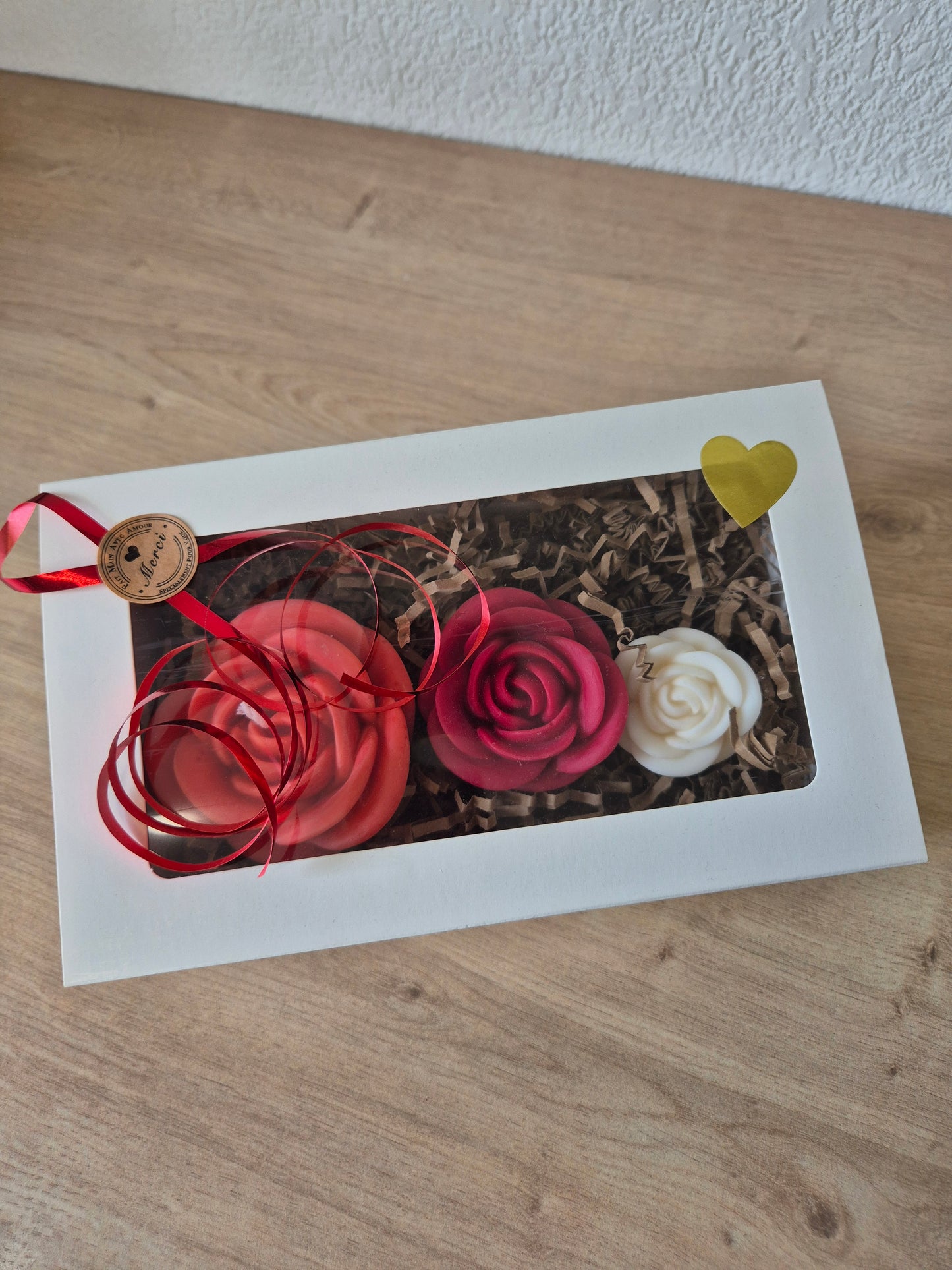 Coffret roses