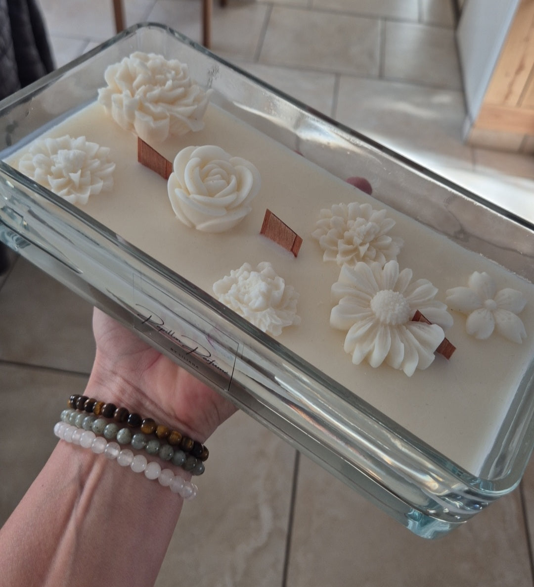 Bougie centre de table